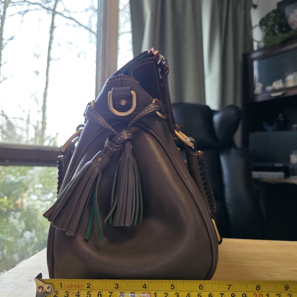 Dooney and Bourke Large Florentine Satchel - Elephant - Picture 11 of 12